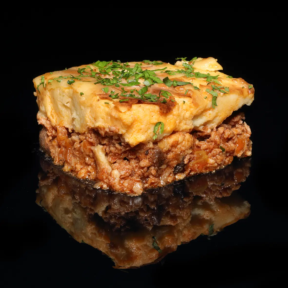 Овчарски пай с кайма и гъби